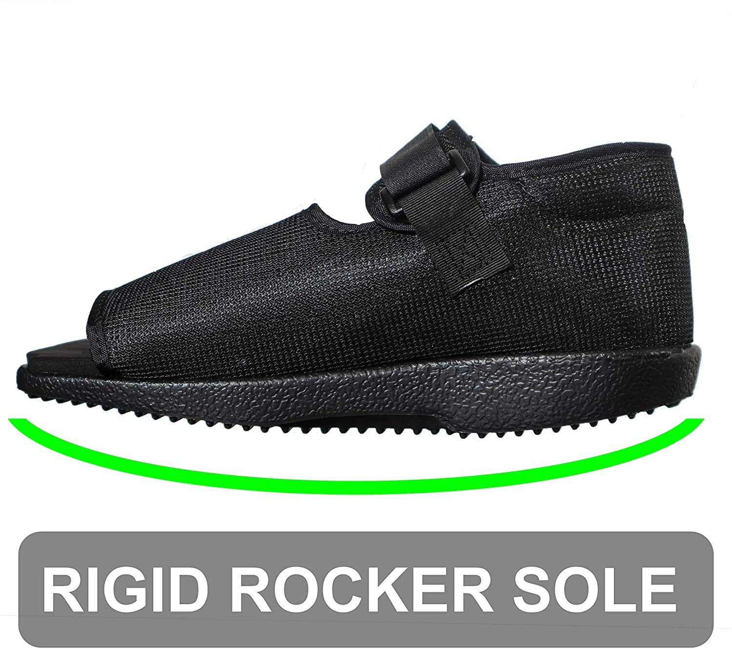 Mars Wellness Premium Post Op Broken Toe/Foot Fracture Square Toe Walking Shoe - Womens (Small) - Mars Med Supply